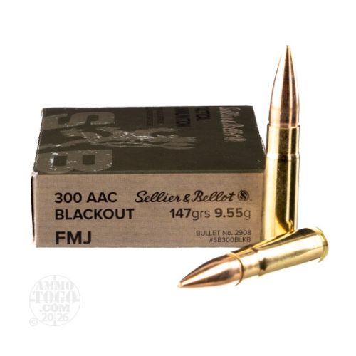 S&B 300 AAC 147GR FMJ