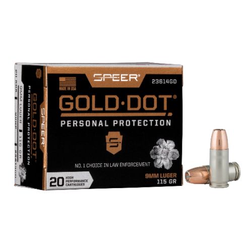 SPEER GOLD DOT 9MM LUGER