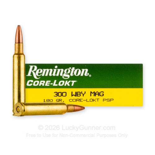 REMINGTON 300 WBY MAGNUM 180GR