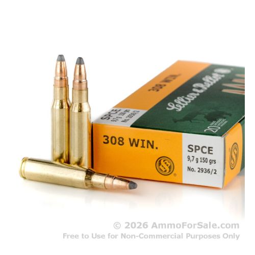 S&B 308 WIN 150GR SPCE