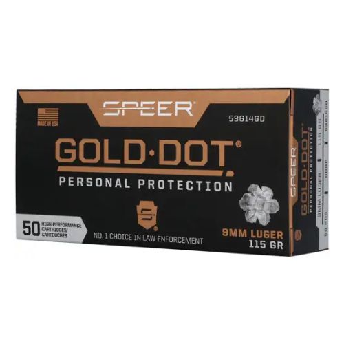 SPEER GOLD DOT 9MM LUGER