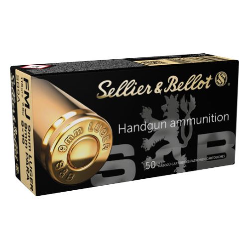 S&B 9MM LUGER 115GR FMJ