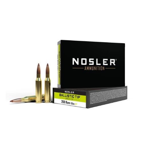 NOSLER 260 REM 120GR
