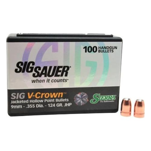 SIERRA BULLETS 9MM .355