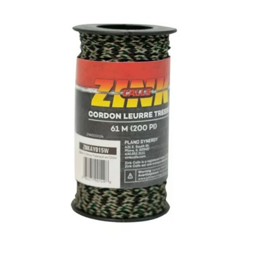 ZINK DECOY BRAIDED CORD 200FT