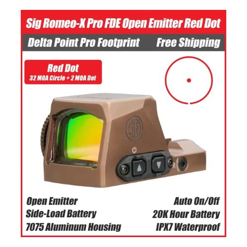 SIG OPEN REFLEX SIGHT ROMEOX