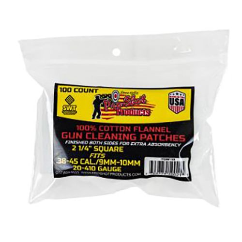 PRO SHOT CLEANING PATCH COTTON