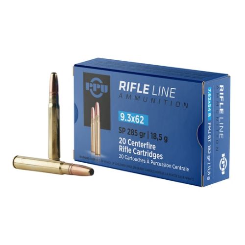PPU 9.3X62MM 285GR JSP