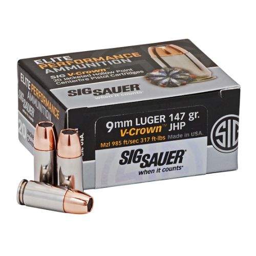 SIG AMMO 9MM 147GR ELITE