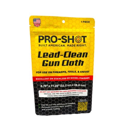 PRO SHOT LEAD CLEAN GUN CLOTH