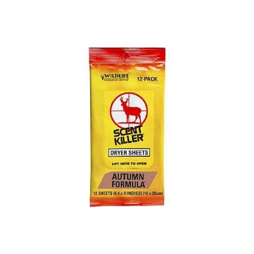 WRC DRYER SHEETS SCENT KILLER