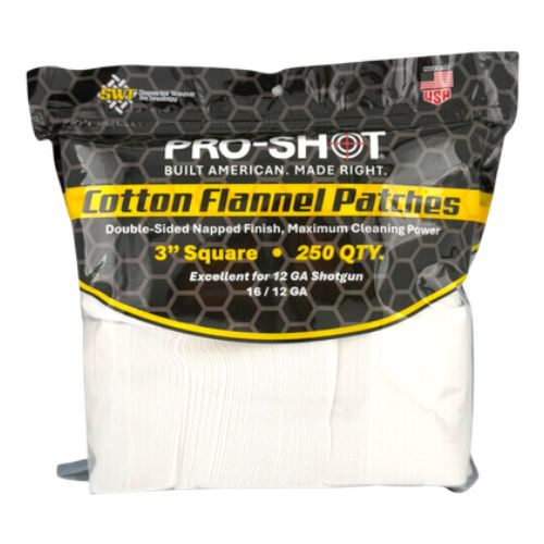 PRO SHOT CLEANING PATCH COTTON
