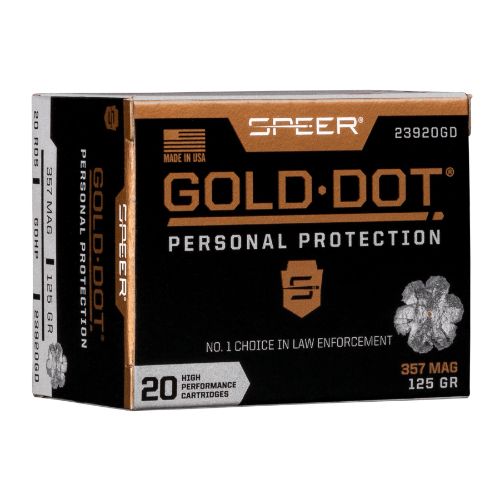 SPEER GOLD DOT 357 MAG 125GR