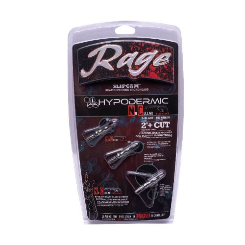 RAGE BROADHEAD HYPODERMIC NC
