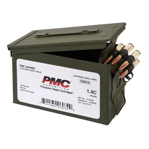 PMC 50 BMG AMMO CAN 660GR