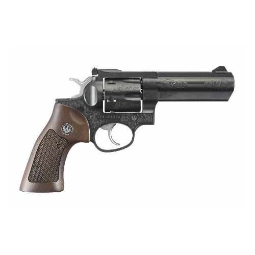 RUGER GP100 DELUXE 4" ENGRAVED