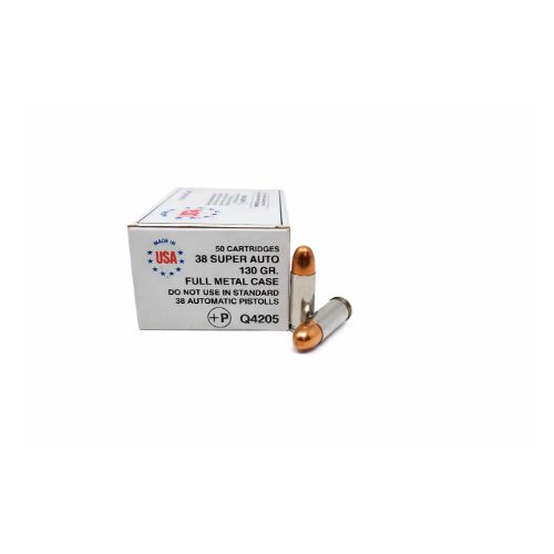 WIN AMMO USA .38 SUPER AUTO +P