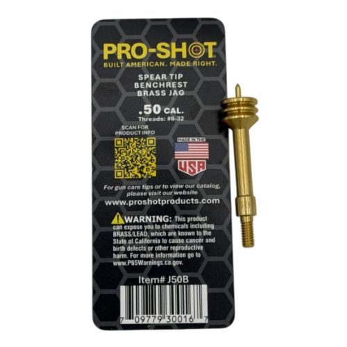 PRO SHOT BRASS JAG W/SPEAR TIP