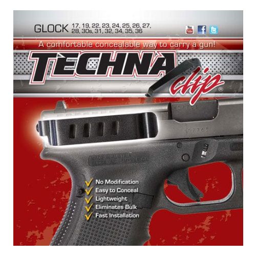 TECHNA CLIP HANDGUN RETENTION