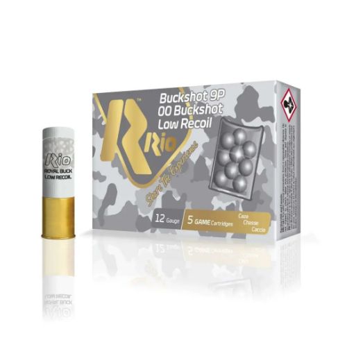 RIO 12GA 2.75" 00 BUCK LOW