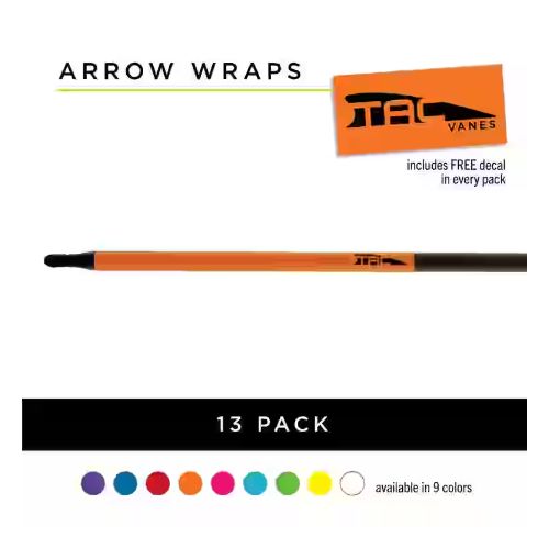 TAC VANES STANDARD ARROW WRAP