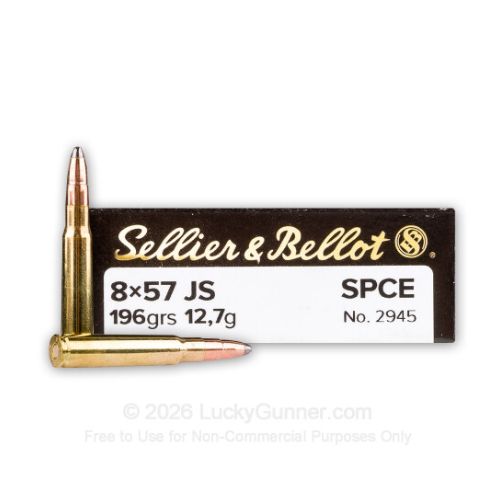 S&B 8X57MM 196GR SPCE