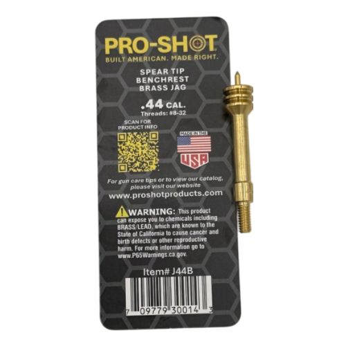 PRO SHOT BRASS JAG W/SPEAR TIP