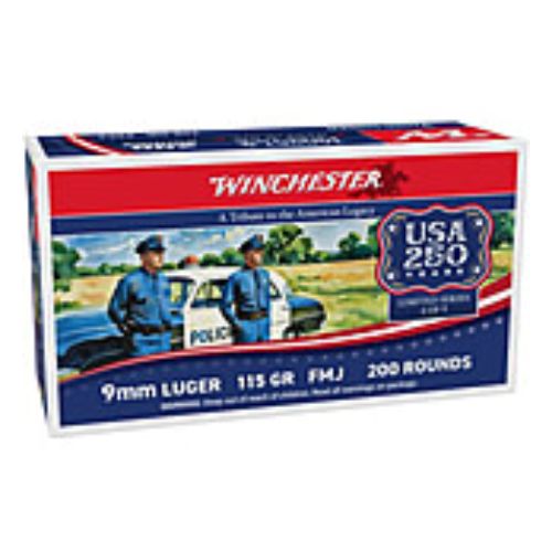 WINCHESTER USA 9MM LUGER 115GR