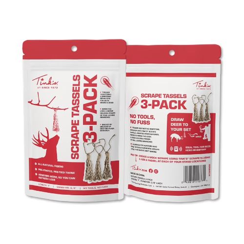 TINKS SCRAPE TASSELS 3 PACK