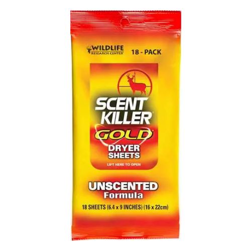 WRC DRYER SHEETS SCENT KILLER