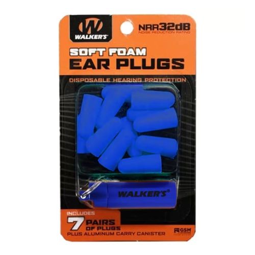 WALKERS EAR PLUGS SOFT FOAM