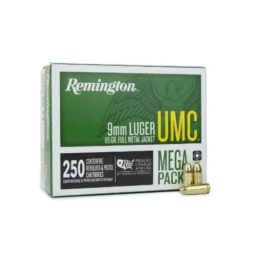 REMINGTON UMC 9MM LUGER 115GR