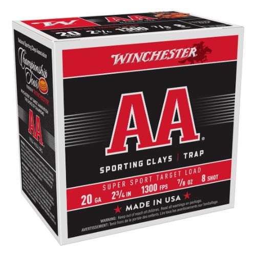 WINCHESTER AA 20GA 2.75" 7/8OZ
