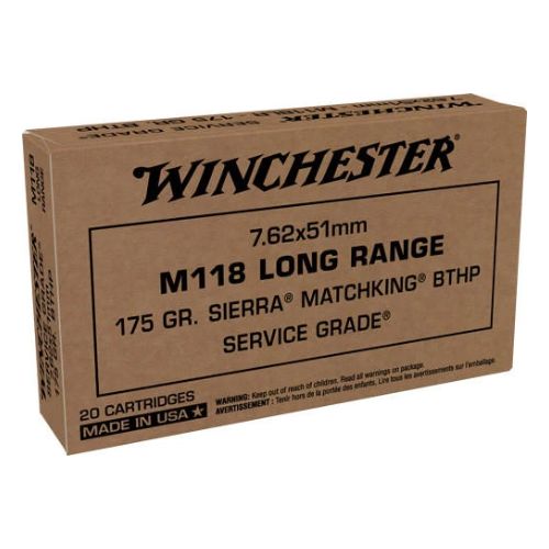 WINCHESTER MATCH 7.62X51 175GR
