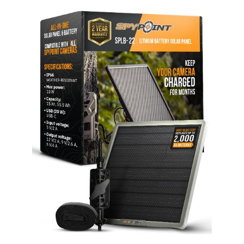 SPYPOINT LITHIUM BATTERY SOLAR
