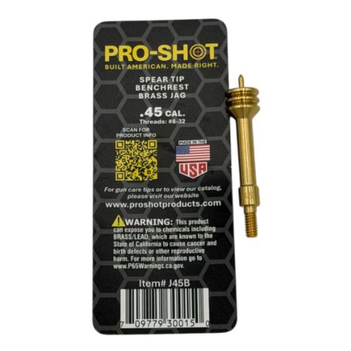 PRO SHOT BRASS JAG W/SPEAR TIP