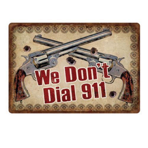 RIVERS EDGE TIN SIGN 12"X17"