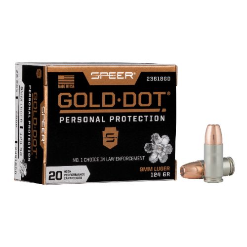 SPEER GOLD DOT 9MM LUGER