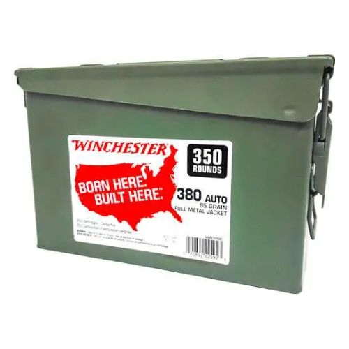 WINCHESTER 380ACP 95GR FMJ-RN