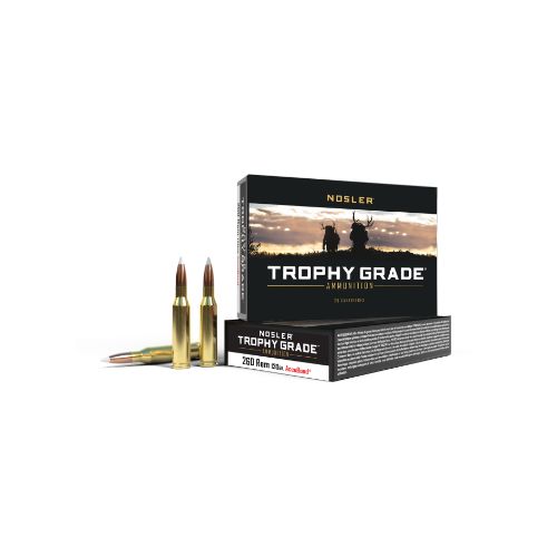NOSLER TROPHY GRADE 260 REM