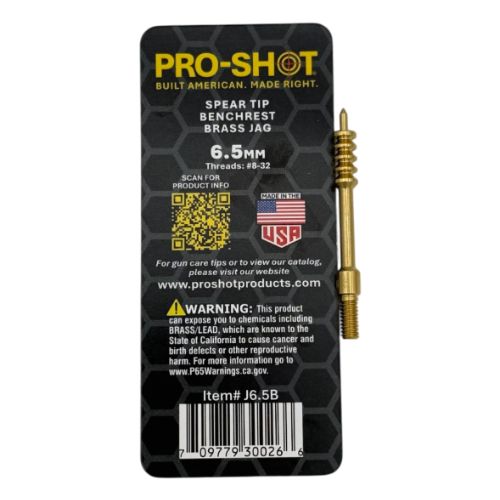 PRO SHOT BRASS JAG W/SPEAR TIP