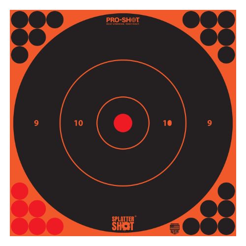 SPLATTER SHOT TARGET BULLSEYE