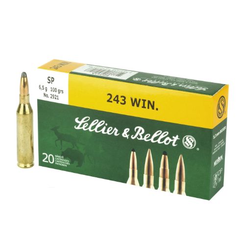 S&B 243 WIN 100GR SOFT POINT