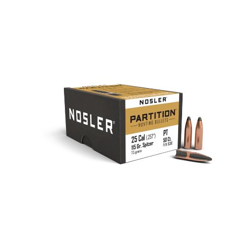NOSLER BULLETS 25 CAL .257