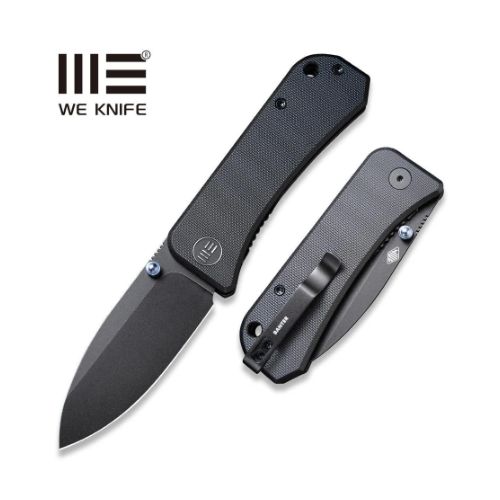 WE KNIFE BANTER 2.9" BLACK G10