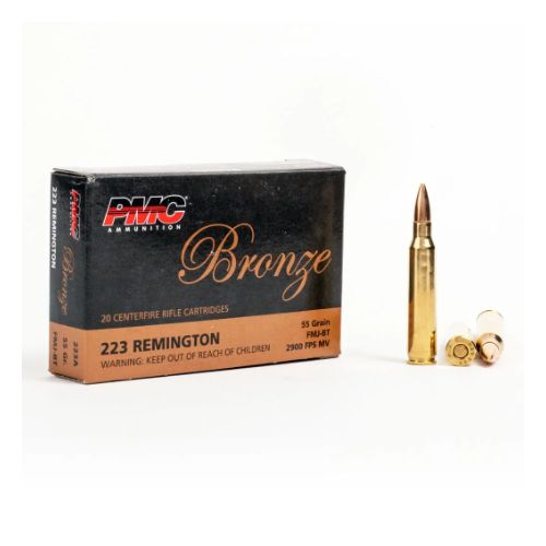 PMC 223 REM 55GR FMJ-BT