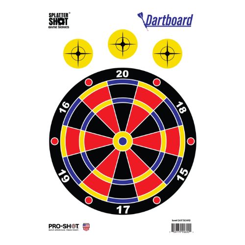SPLATTER SHOT TARGET 12"X18"