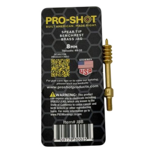 PRO SHOT BRASS JAG W/SPEAR TIP