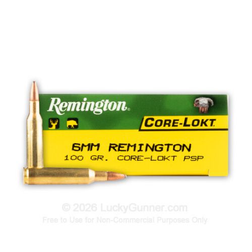 REMINGTON 6MM REM 100GR