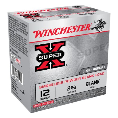 WINCHESTER BLANKS 12GA 2.75" SMOKELESS 25RD 10BX/CS